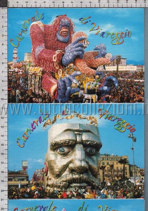 Collezionismo di cartoline postali pubblicitarie di carnevale